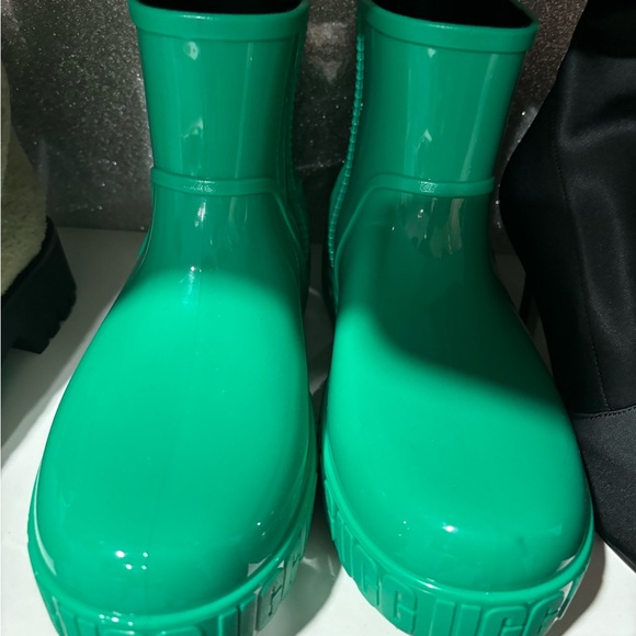 UGG rain boots EMERALD GREEN DRUZLITA BOOTIES - Picture 5 of 5
